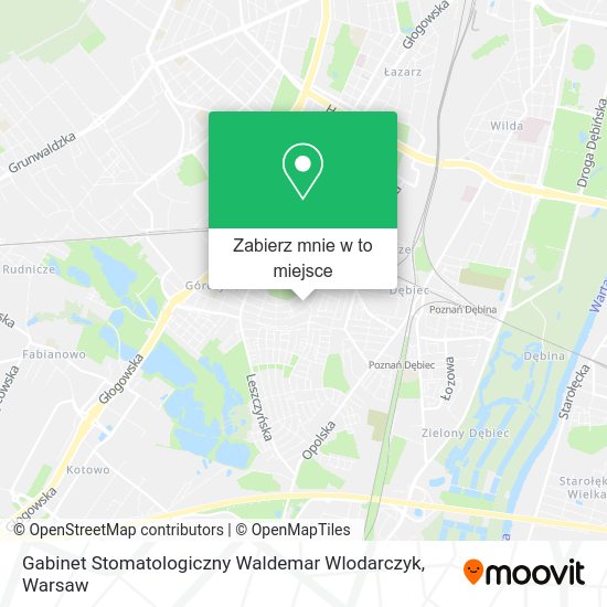 Mapa Gabinet Stomatologiczny Waldemar Wlodarczyk