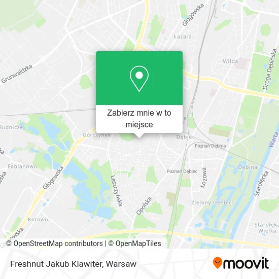 Mapa Freshnut Jakub Klawiter