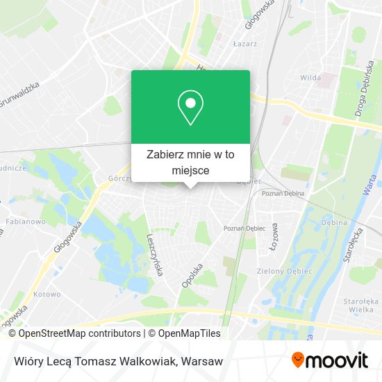 Mapa Wióry Lecą Tomasz Walkowiak