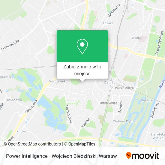 Mapa Power Intelligence - Wojciech Biedziński