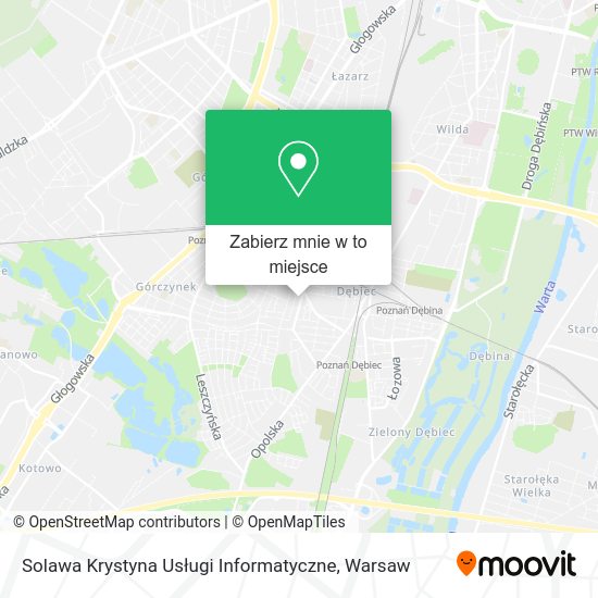 Mapa Solawa Krystyna Usługi Informatyczne