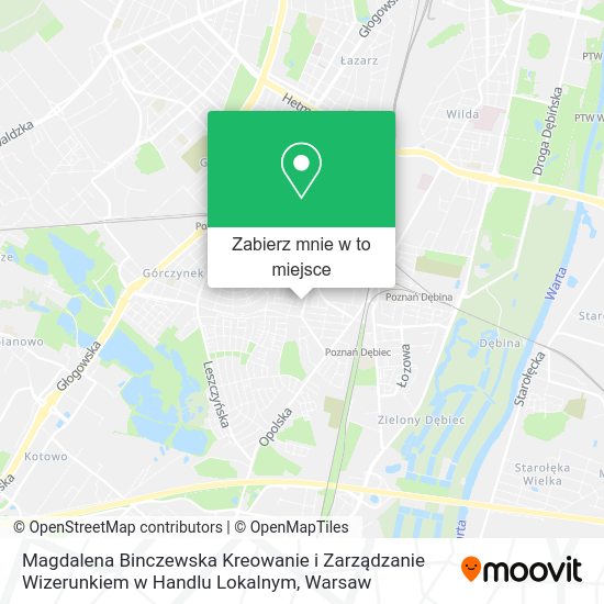 Mapa Magdalena Binczewska Kreowanie i Zarządzanie Wizerunkiem w Handlu Lokalnym