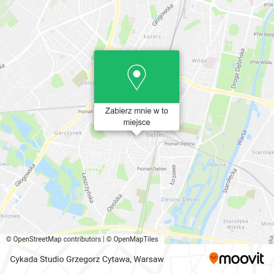 Mapa Cykada Studio Grzegorz Cytawa