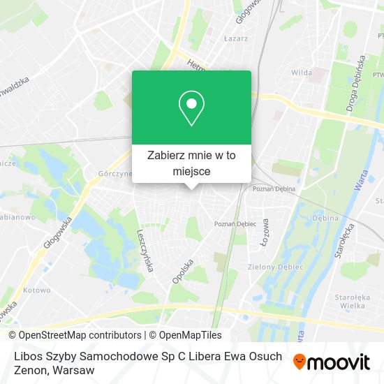 Mapa Libos Szyby Samochodowe Sp C Libera Ewa Osuch Zenon