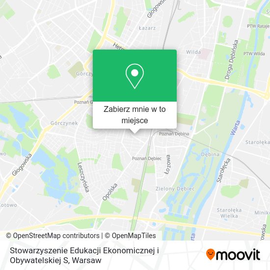 Mapa Stowarzyszenie Edukacji Ekonomicznej i Obywatelskiej S