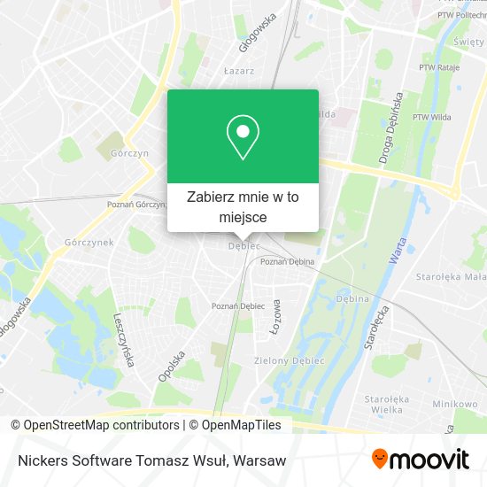 Mapa Nickers Software Tomasz Wsuł