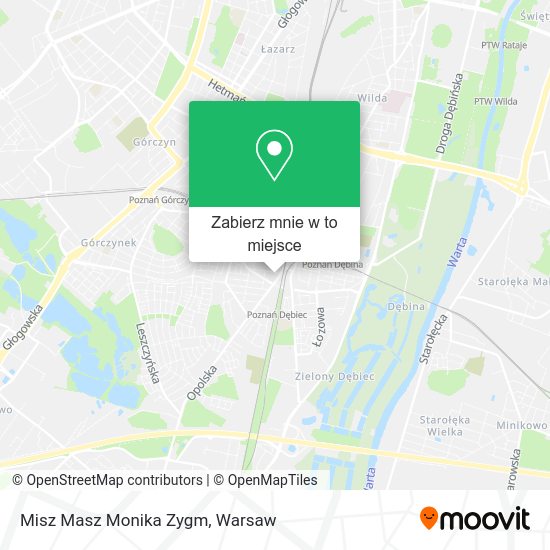 Mapa Misz Masz Monika Zygm