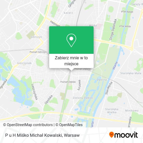 Mapa P u H Miśko Michał Kowalski