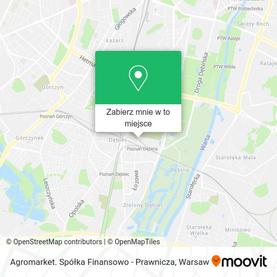 Mapa Agromarket. Spółka Finansowo - Prawnicza