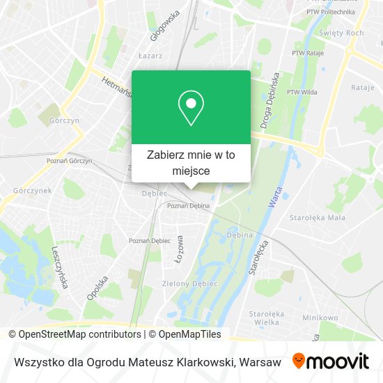 Mapa Wszystko dla Ogrodu Mateusz Klarkowski