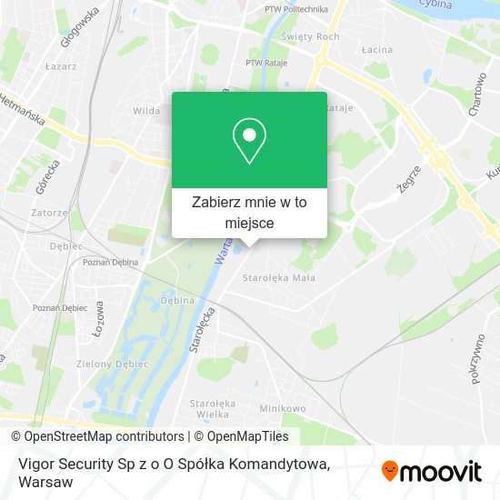 Mapa Vigor Security Sp z o O Spółka Komandytowa