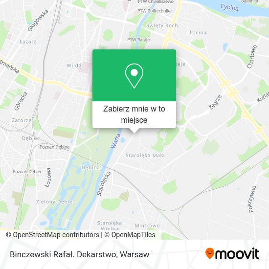 Mapa Binczewski Rafał. Dekarstwo