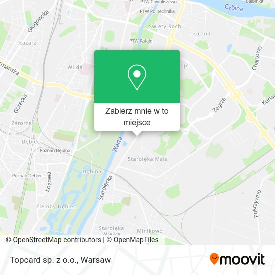 Mapa Topcard sp. z o.o.