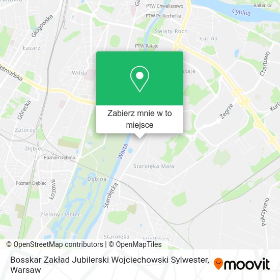 Mapa Bosskar Zakład Jubilerski Wojciechowski Sylwester