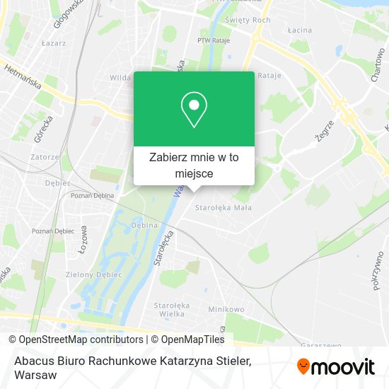 Mapa Abacus Biuro Rachunkowe Katarzyna Stieler