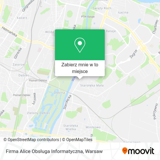 Mapa Firma Alice Obsługa Informatyczna