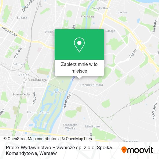 Mapa Prolex Wydawnictwo Prawnicze sp. z o.o. Spółka Komandytowa