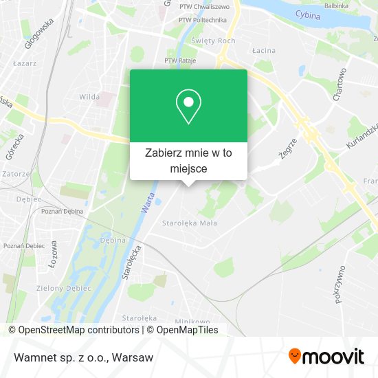 Mapa Wamnet sp. z o.o.