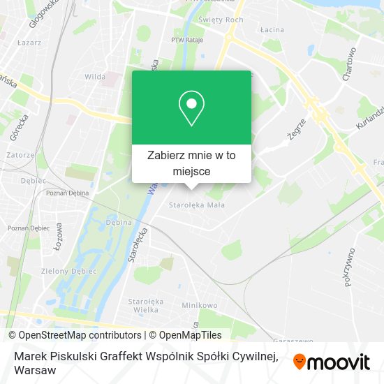 Mapa Marek Piskulski Graffekt Wspólnik Spółki Cywilnej
