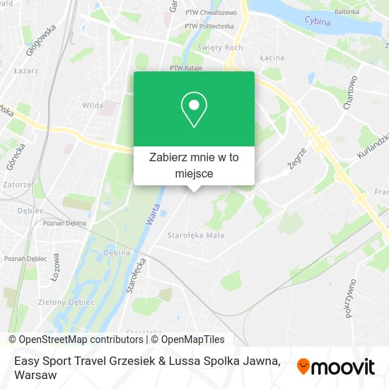 Mapa Easy Sport Travel Grzesiek & Lussa Spolka Jawna