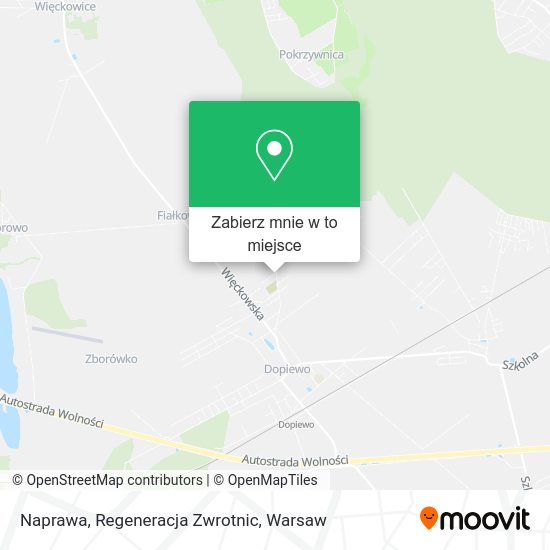 Mapa Naprawa, Regeneracja Zwrotnic