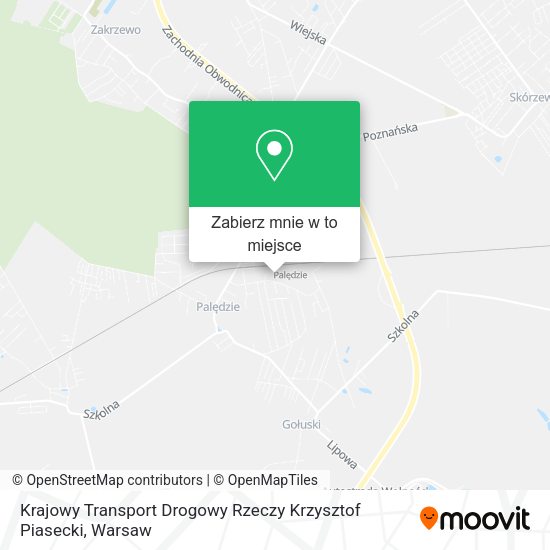 Mapa Krajowy Transport Drogowy Rzeczy Krzysztof Piasecki