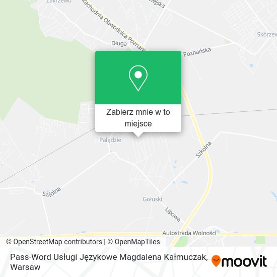 Mapa Pass-Word Usługi Językowe Magdalena Kałmuczak