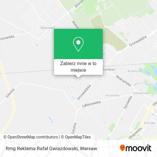 Mapa Rmg Reklama Rafał Gwiazdowski