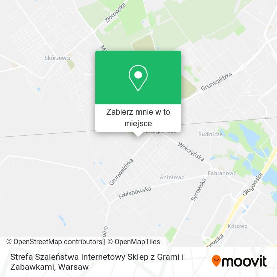 Mapa Strefa Szaleństwa Internetowy Sklep z Grami i Zabawkami