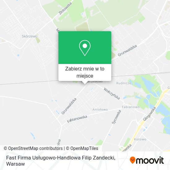 Mapa Fast Firma Usługowo-Handlowa Filip Zandecki