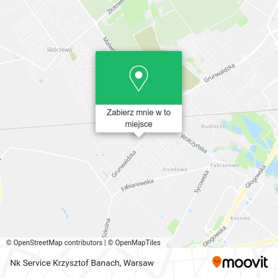 Mapa Nk Service Krzysztof Banach