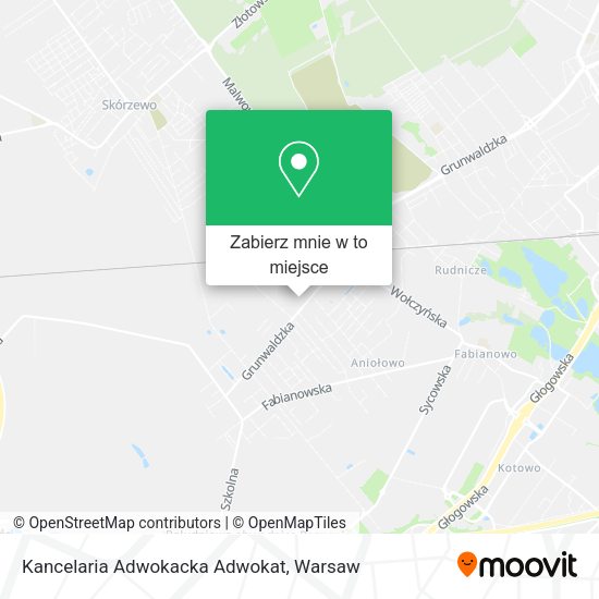 Mapa Kancelaria Adwokacka Adwokat