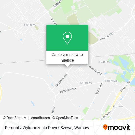 Mapa Remonty-Wykończenia Paweł Szews