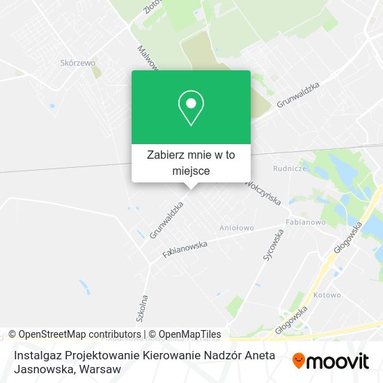 Mapa Instalgaz Projektowanie Kierowanie Nadzór Aneta Jasnowska