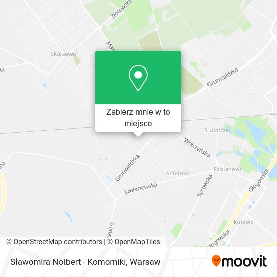 Mapa Sławomira Nolbert - Komorniki