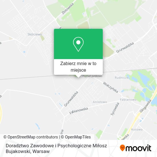 Mapa Doradztwo Zawodowe i Psychologiczne Miłosz Bujakowski