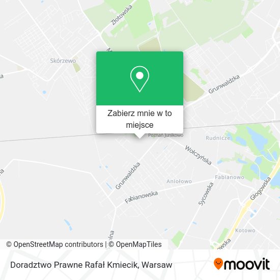 Mapa Doradztwo Prawne Rafał Kmiecik