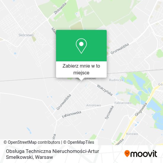 Mapa Obsługa Techniczna Nieruchomości-Artur Smelkowski