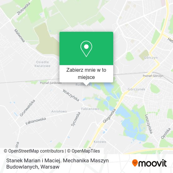 Mapa Stanek Marian i Maciej. Mechanika Maszyn Budowlanych