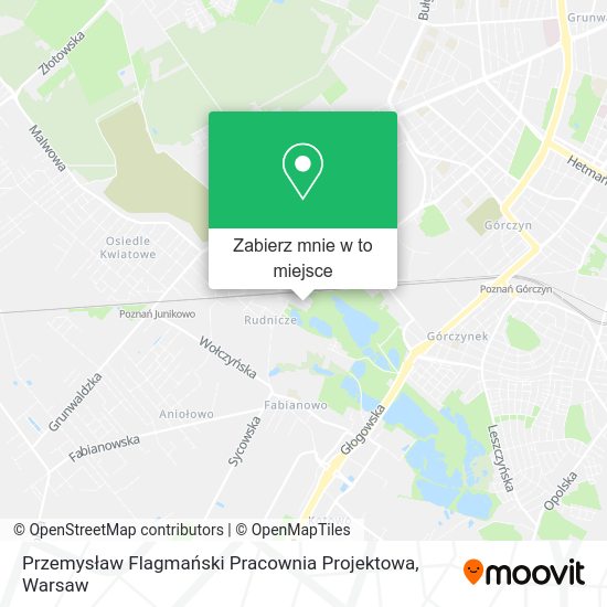 Mapa Przemysław Flagmański Pracownia Projektowa