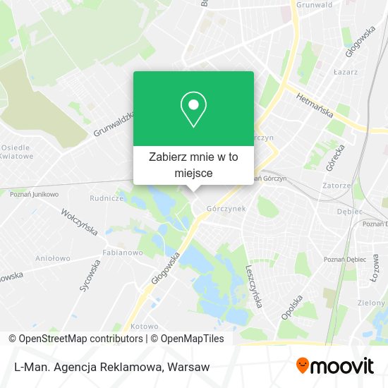 Mapa L-Man. Agencja Reklamowa