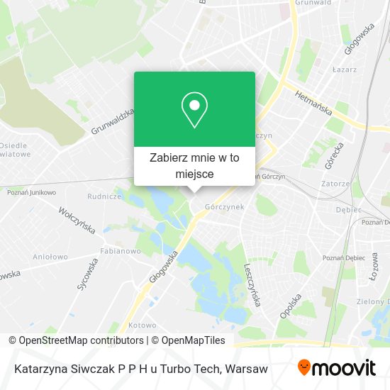 Mapa Katarzyna Siwczak P P H u Turbo Tech