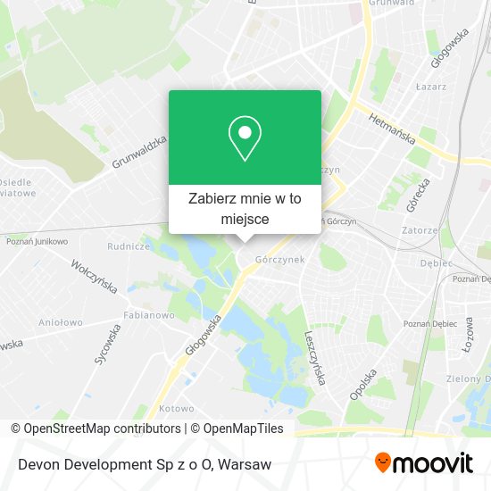 Mapa Devon Development Sp z o O