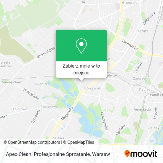 Mapa Apex-Clean. Profesjonalne Sprzątanie