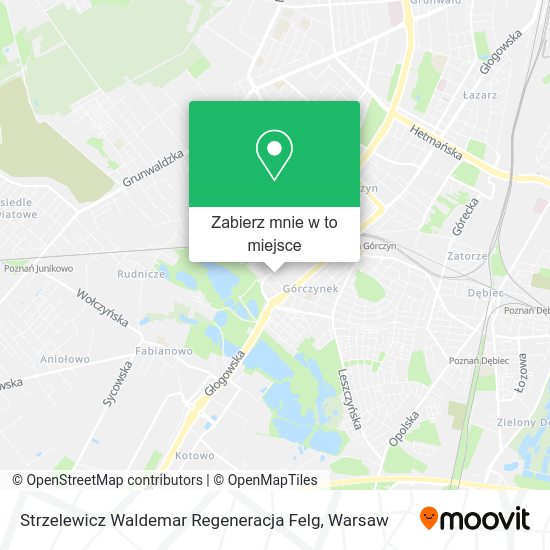 Mapa Strzelewicz Waldemar Regeneracja Felg