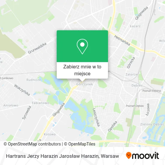 Mapa Hartrans Jerzy Harazin Jarosław Harazin
