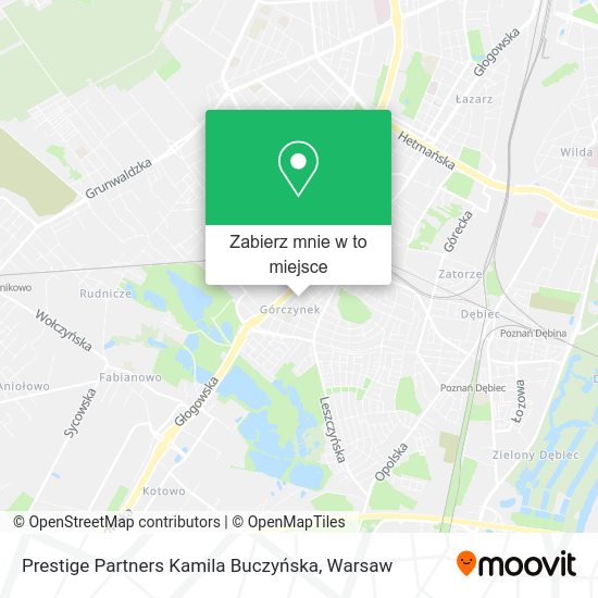 Mapa Prestige Partners Kamila Buczyńska