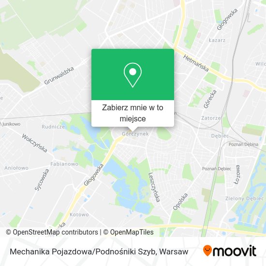 Mapa Mechanika Pojazdowa / Podnośniki Szyb