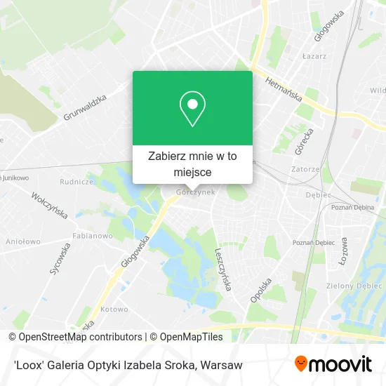 Mapa 'Loox' Galeria Optyki Izabela Sroka