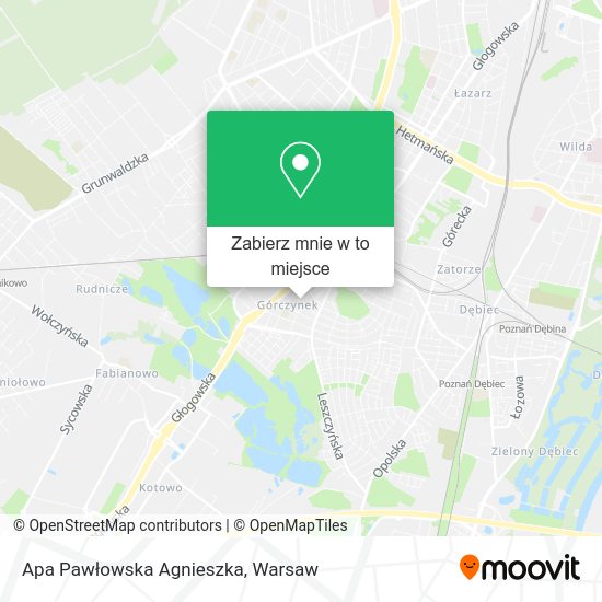 Mapa Apa Pawłowska Agnieszka